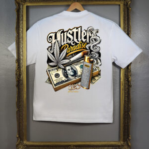 Tricou Oversize „Hustler Paradise”